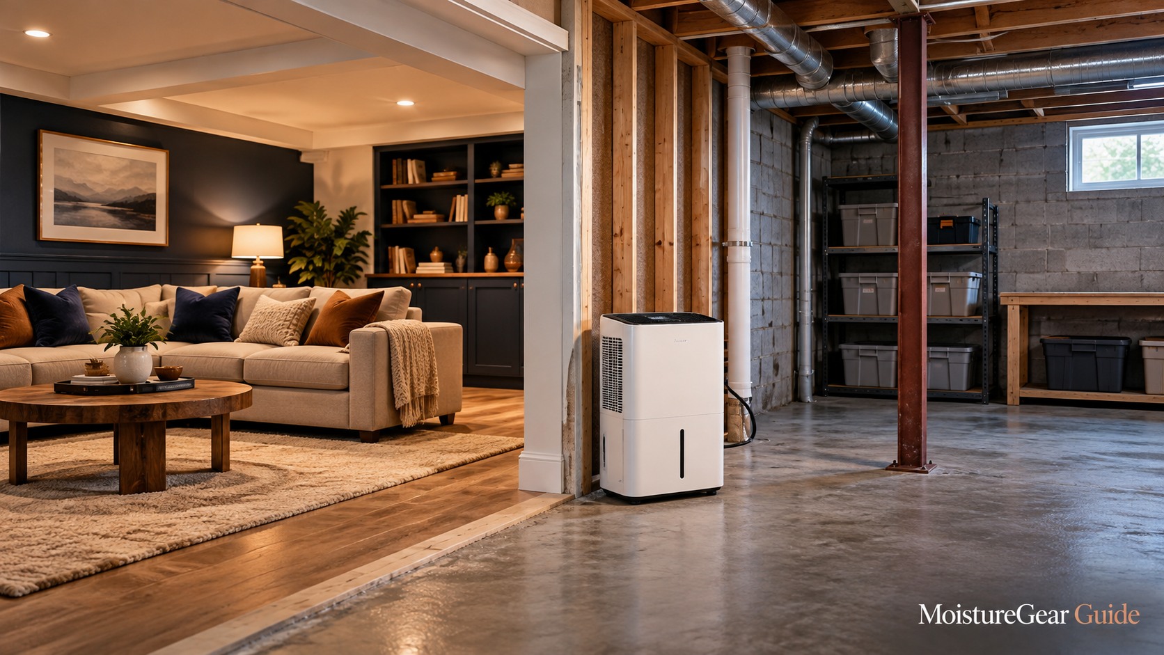 Finished vs Unfinished Basements: Choosing and Placing a Dehumidifier